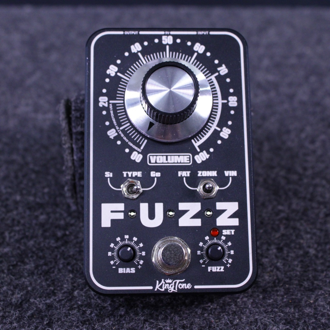 Used KING TONE GUITAR MINIFUZZ Fuzz Pedal