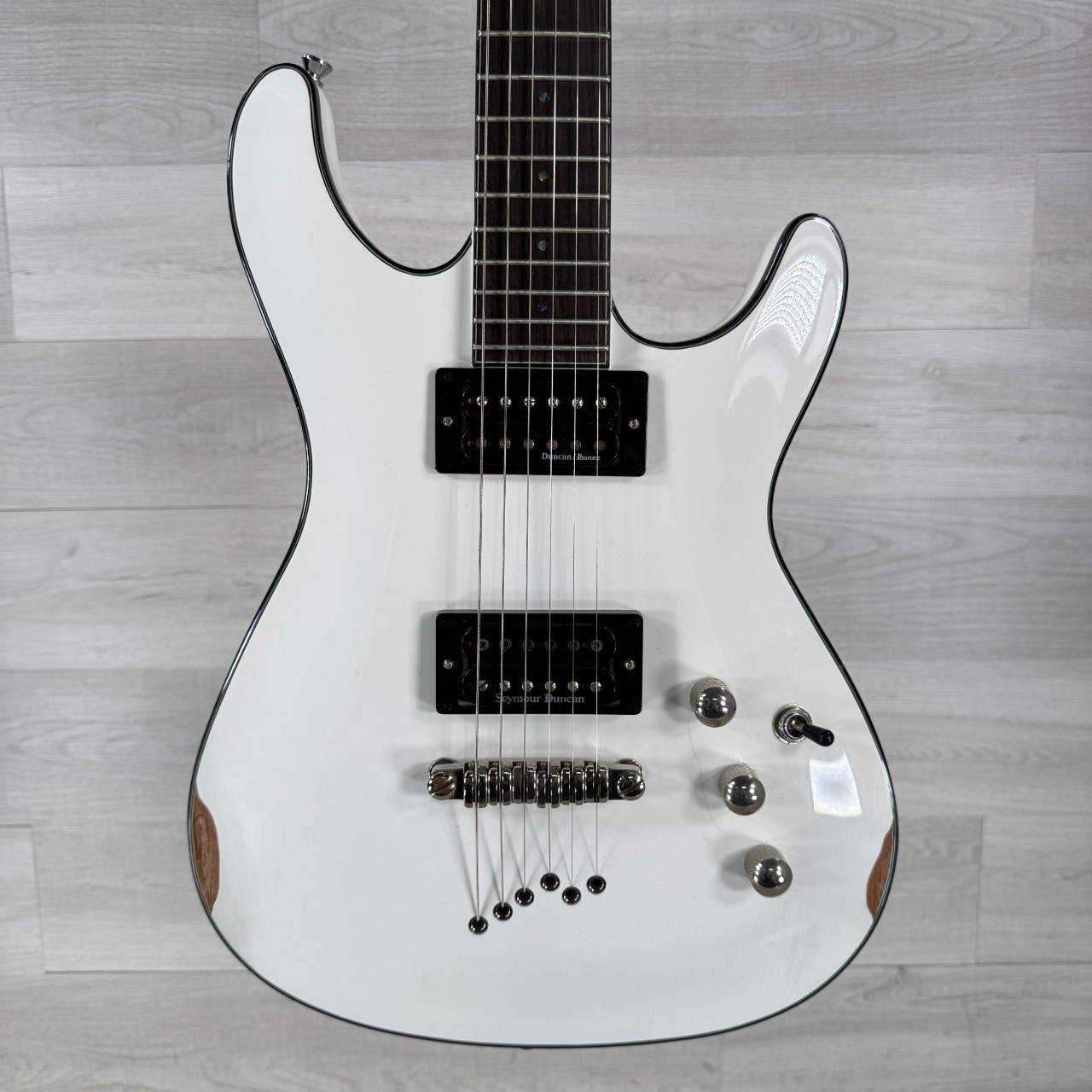 Used Ibanez SZ320EX Electric Guitar - White - See Photos