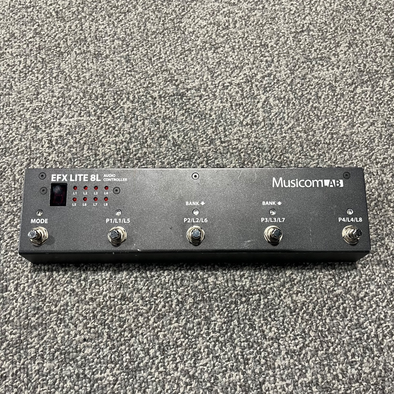 Used MUSICOMLAB EFX LITE 8L Loop Switcher Pedal