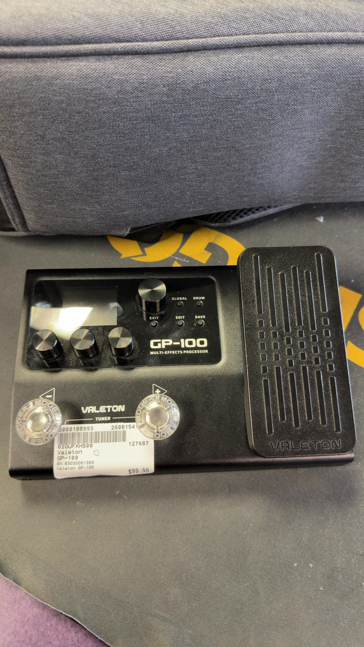 Used Valeton GP-100 Multi-FX Pedal