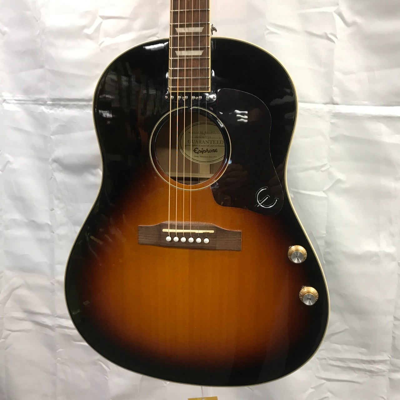 Used Epiphone EJ-160E JOHN LENNON Solid Top Acoustic Guitar Sunburst