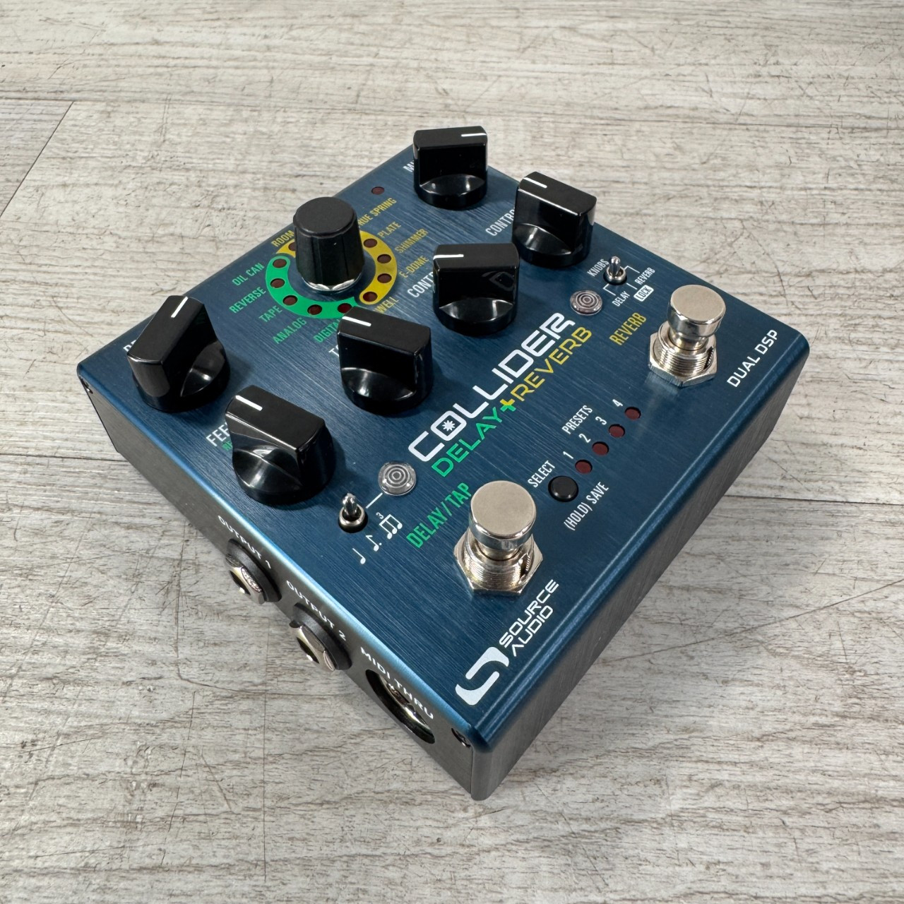 Used Source Audio Collider - Stereo Delay and Reverb Pedal