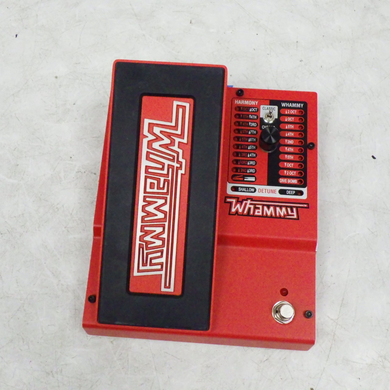 【動作確認済・付属品】Digitech Whammy5（ノブ故障なし） Used Digitech WHAMMY V5 Synthesizer Pedal