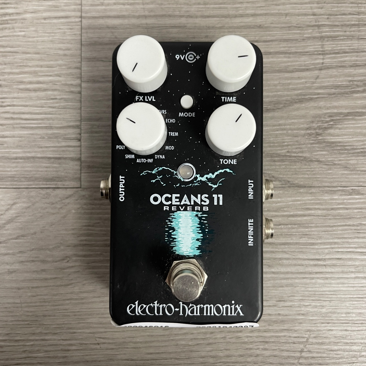 Used Electro Harmonix (E/H) OCEANS 11 Reverb Pedal