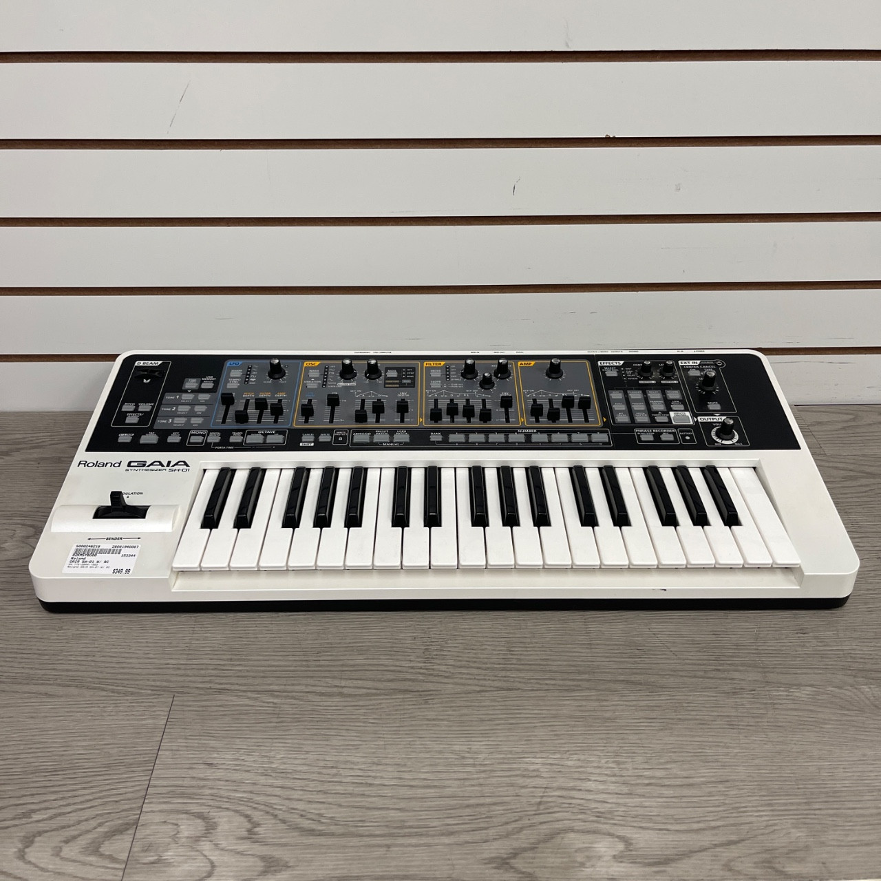 Used Roland GAIA SH-01 W/ AC Compact Synthesizer Compact