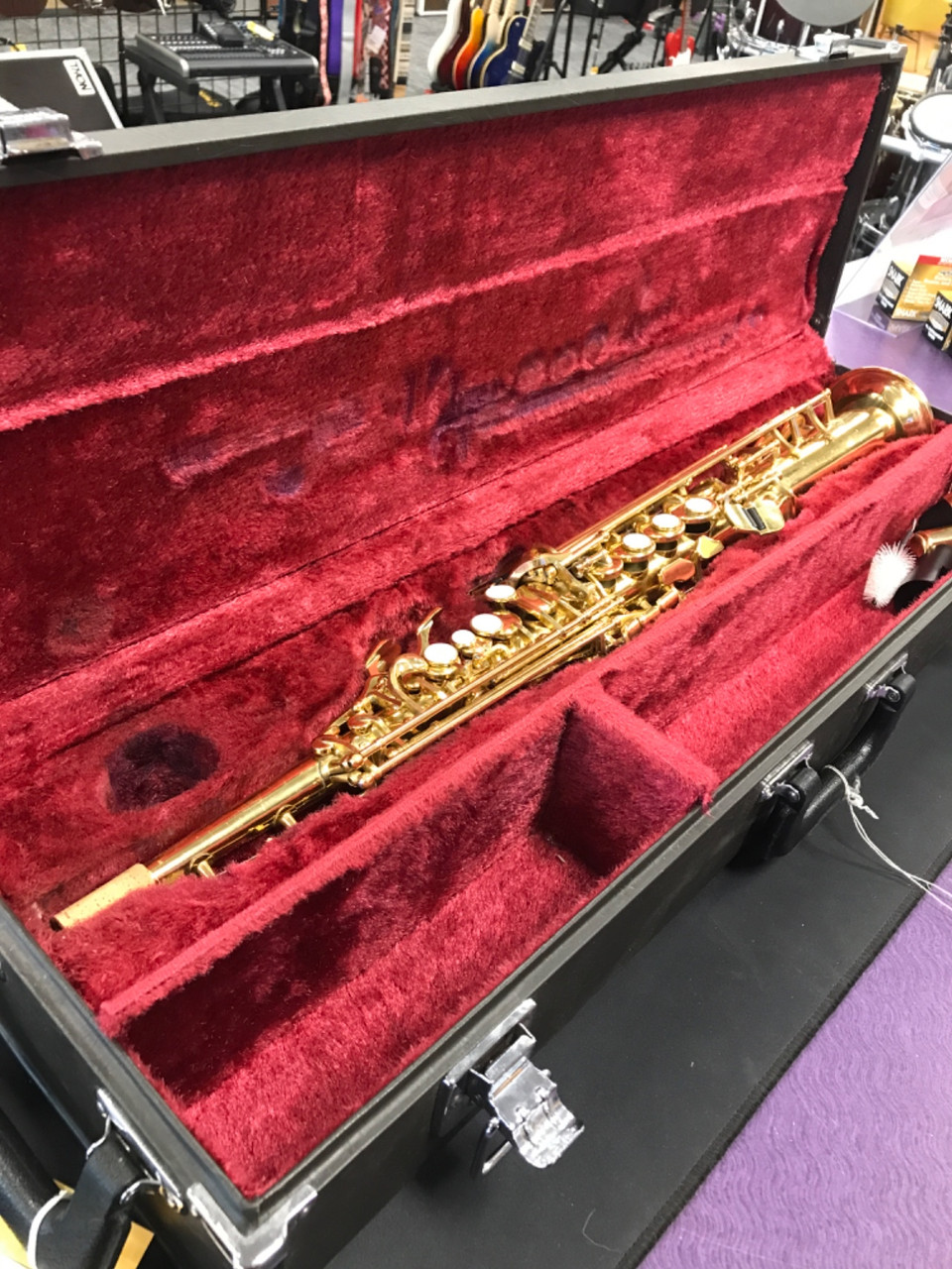 Used Yamaha YSS-475 Vintage Soprano Saxophone