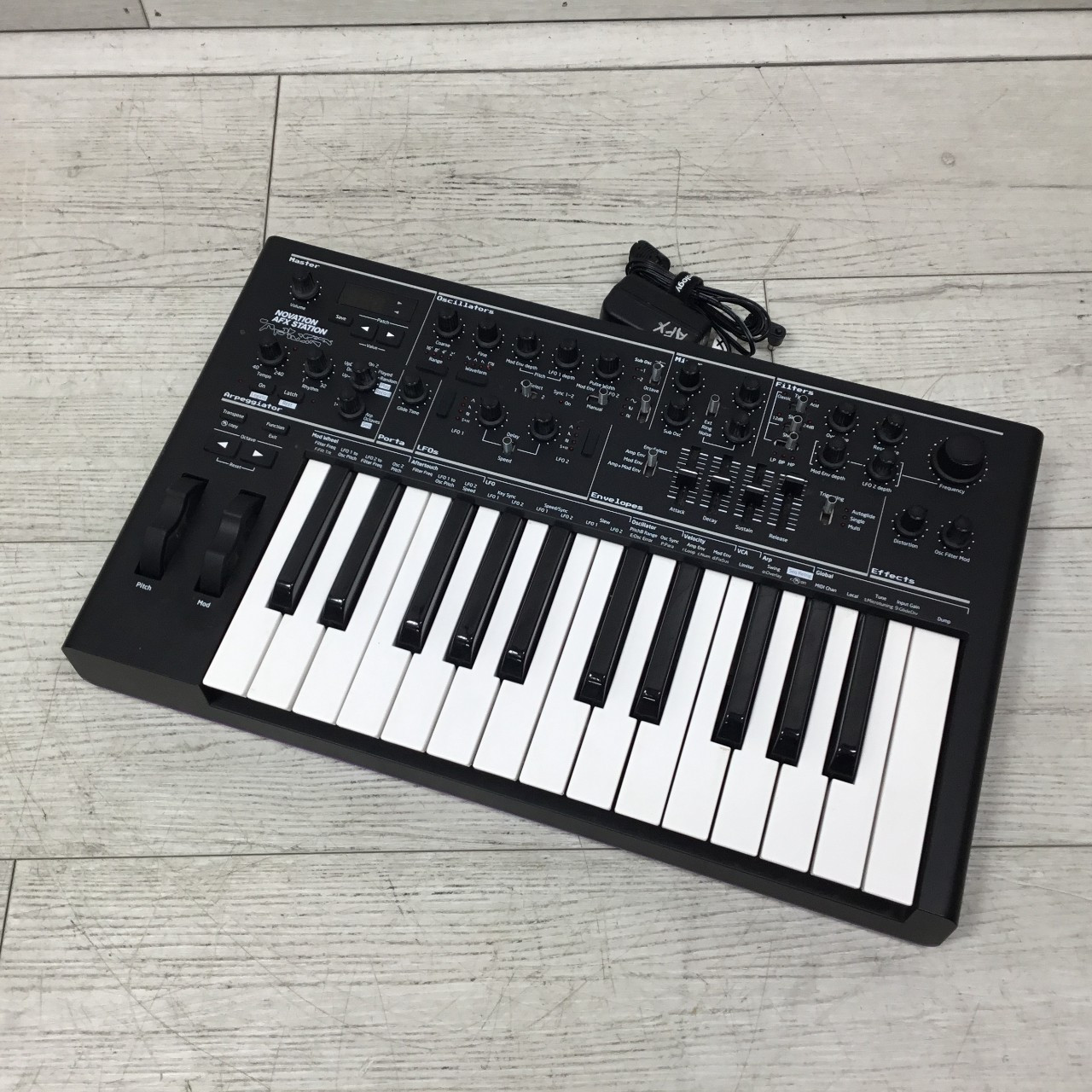 Used Novation AFX APHEX TWIN STATION SYNTH 25-Key Synthesizer 25-Key