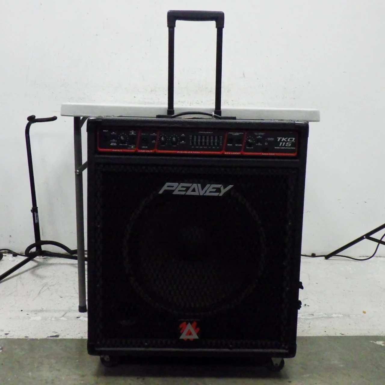 Used Peavey TKO 115 BASS AMP 2 x 10 Bass Guitar Cabinet 2 x 10