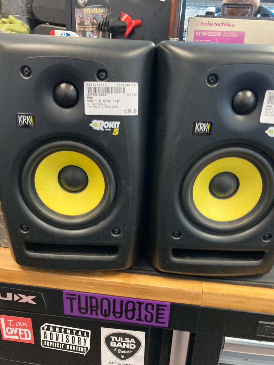 Used KRK ROKIT 5 RPG2 PAIR Pro Sound Product