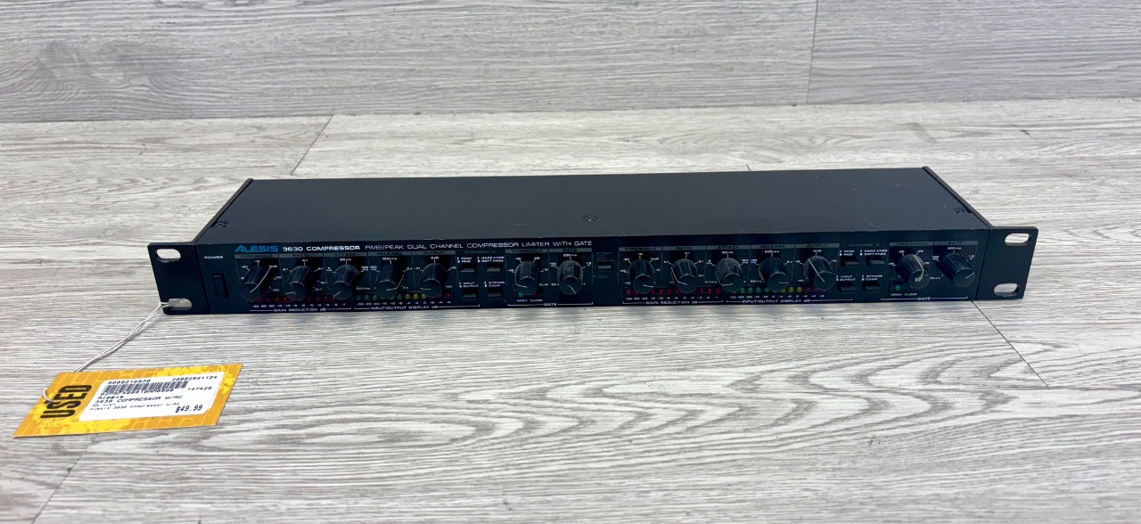 Used Alesis 3630 COMPRESSOR W/AC Compressor
