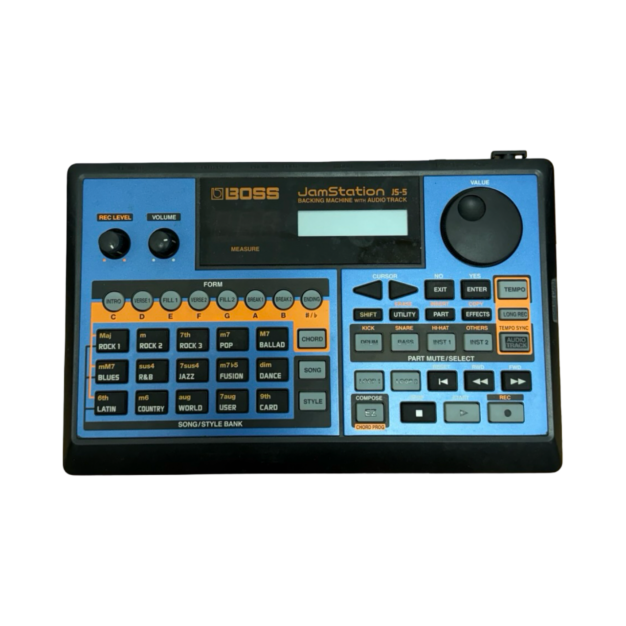 Used Boss JAM STATION JS-5 Compact Drum Machine