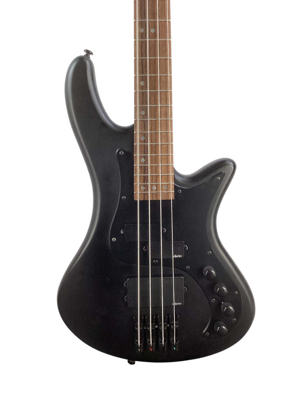 【中古品】SCHECTER 004 BASS ブラック Used Schecter STEATH 4 BASS Bass Guitar Black 4-String