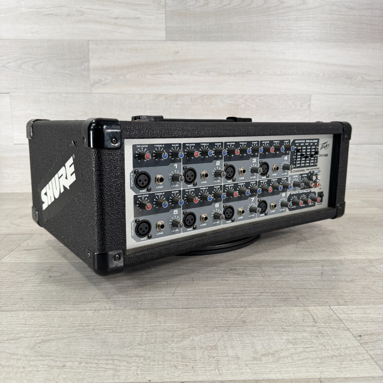 Used Peavey PVi 8B - 8-channel 150-watt Powered Mixer