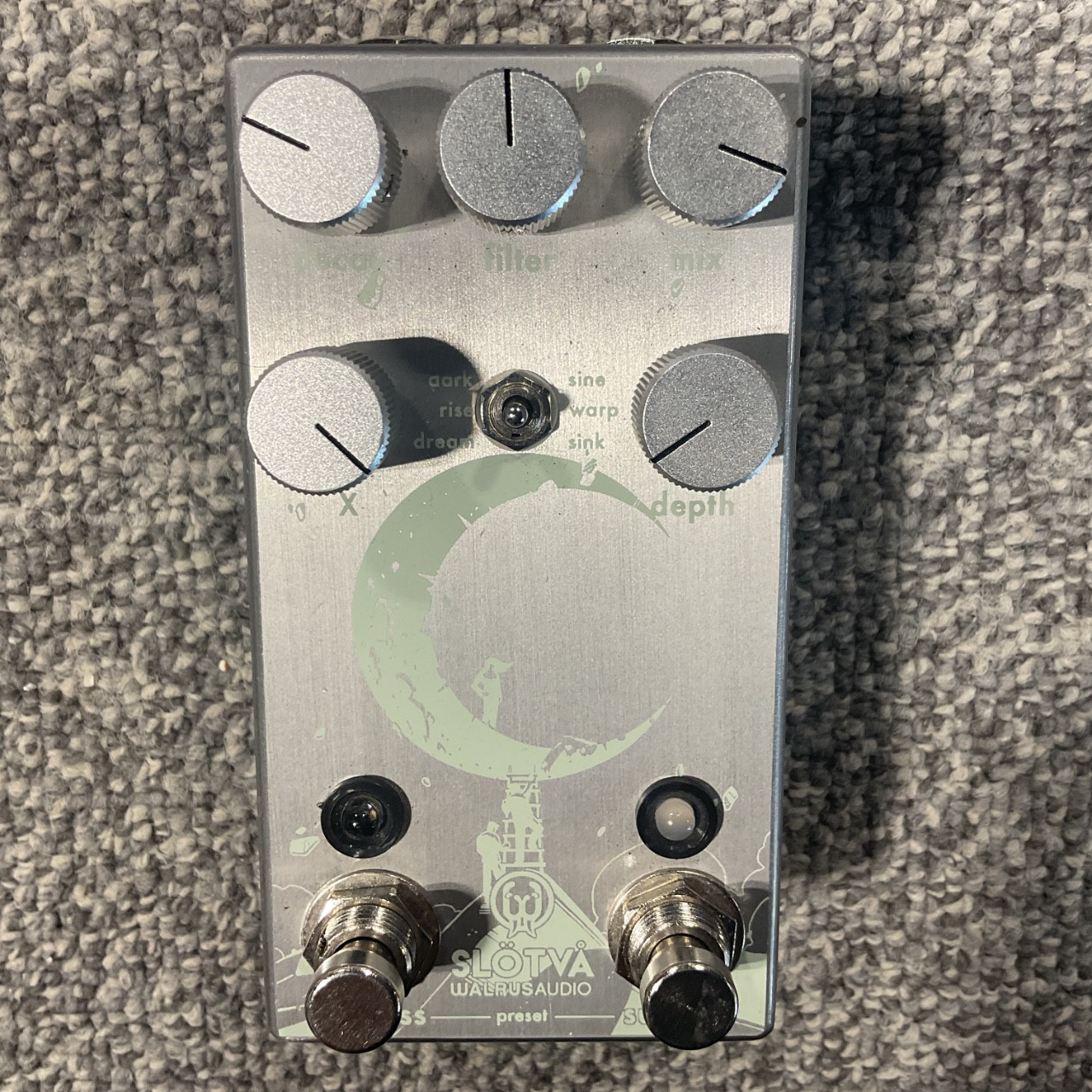 Used WALRUS AUDIO SLOTVA MULTI-TEXTURE REVERB - PLATINUM Guitar Pedal