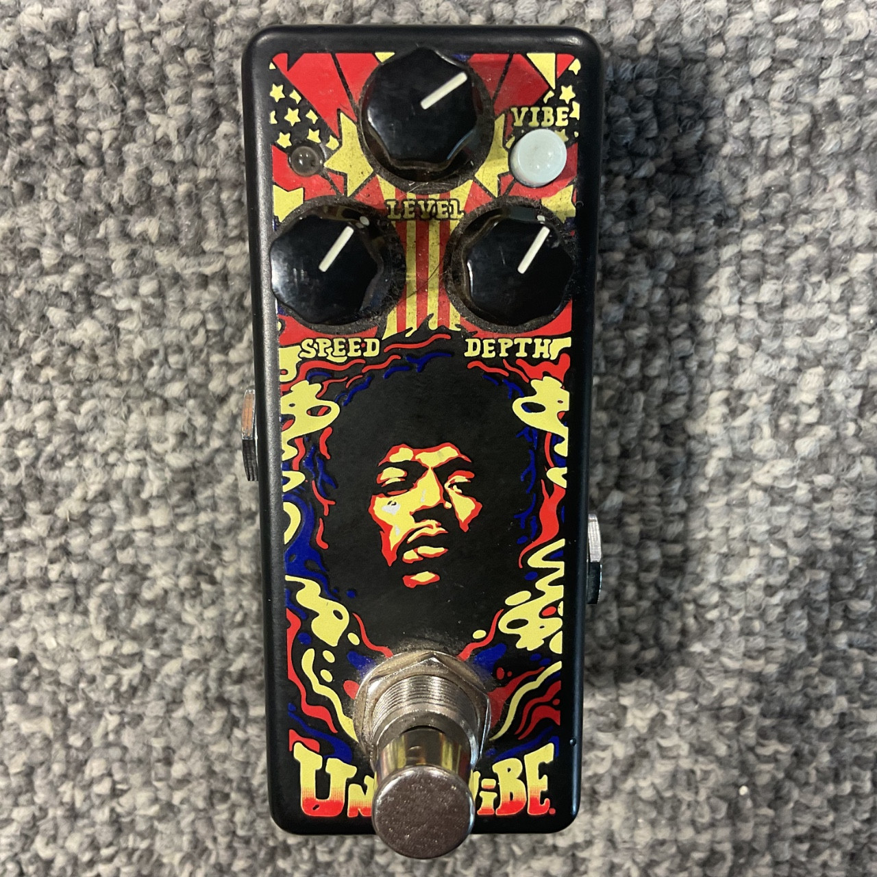 Used MXR JIMI HENDRIX UNI-VIBE MINI Guitar Pedal
