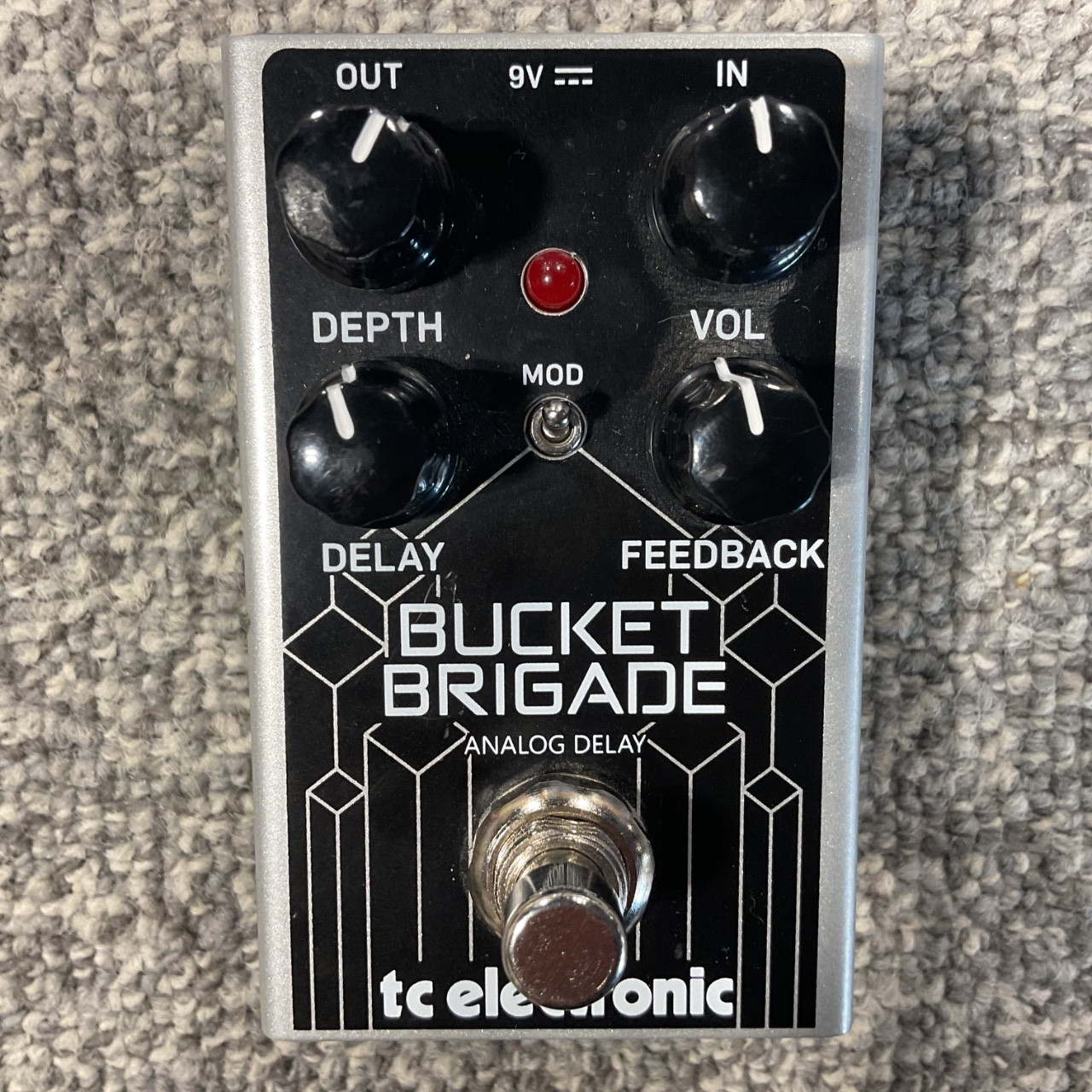 Used TC ELECTRONIC BUCKET BRIGADE Guitar Delay Pedal