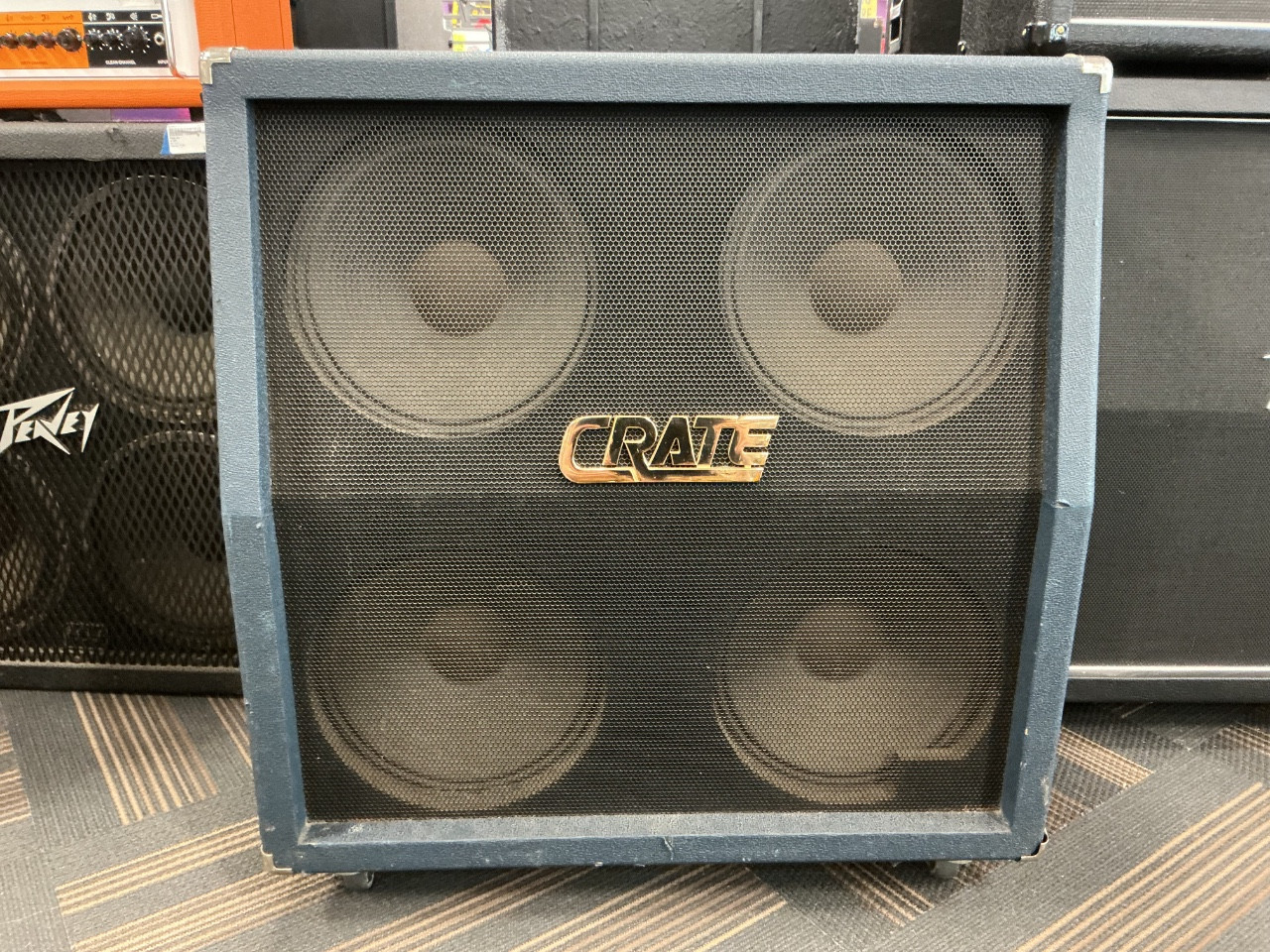 洋楽 CAN BOX Used Crate BV-412S 4 x 12 Guitar Speaker Cabinet 4 x 12