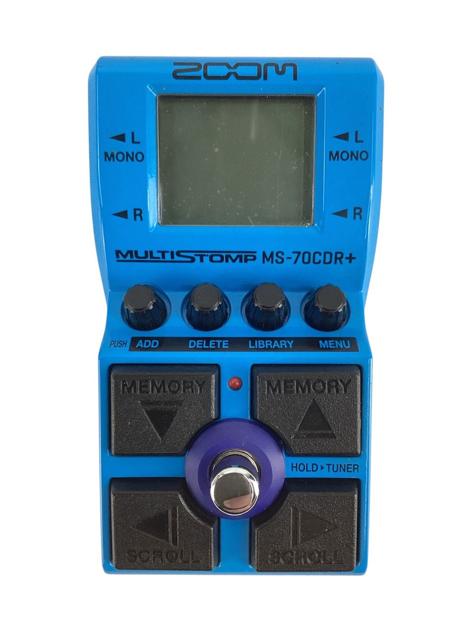 Used Zoom MS-70CDR+ MULTISTOMP Multi-FX Pedal