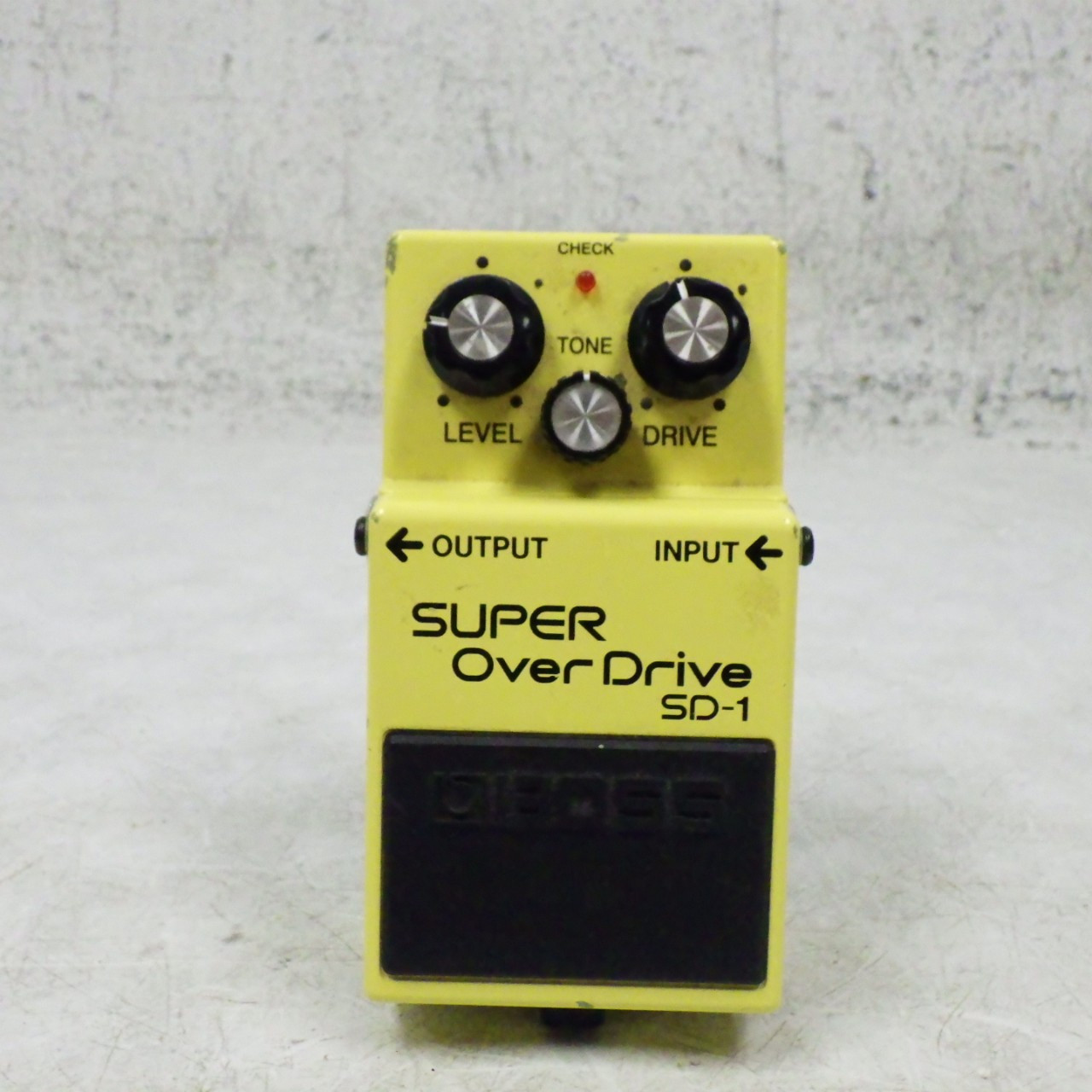 Used Boss SD-1 SUPER OVERDRIVE Overdrive Pedal