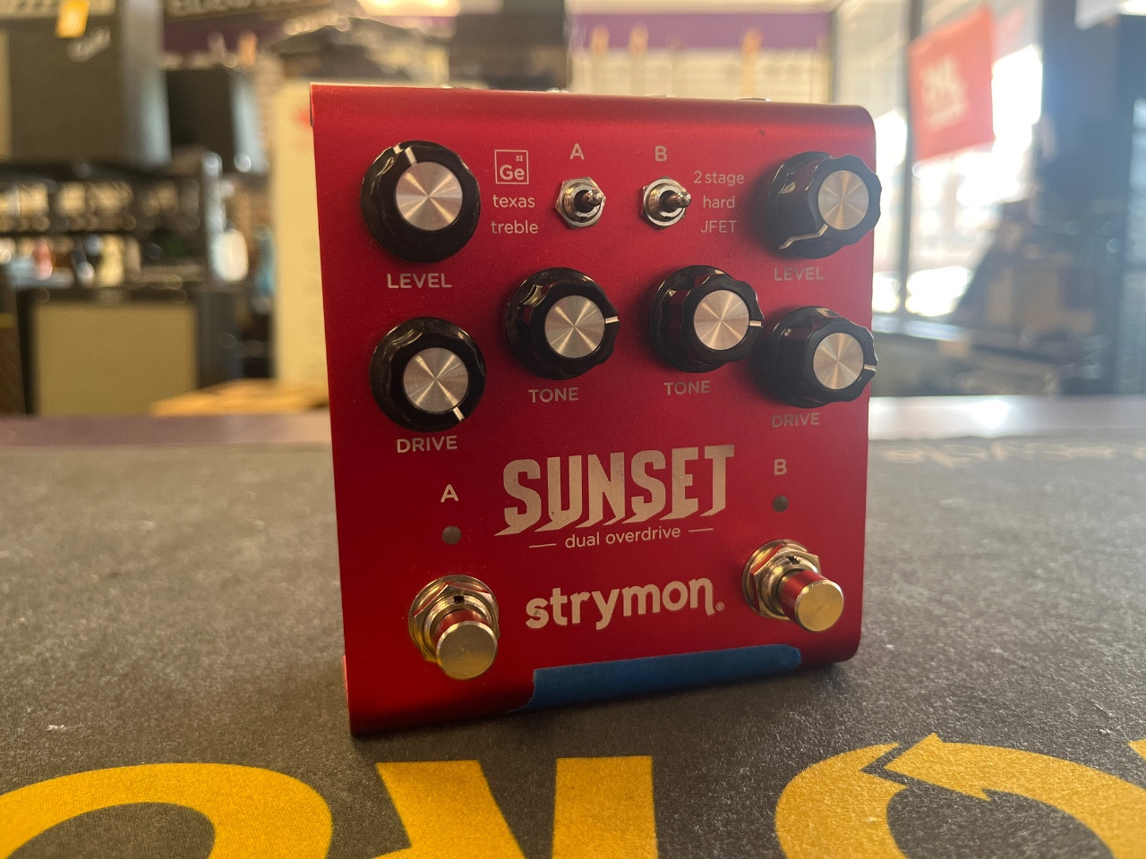 Used Strymon SUNSET DUAL OVERDRIVE Overdrive Pedal
