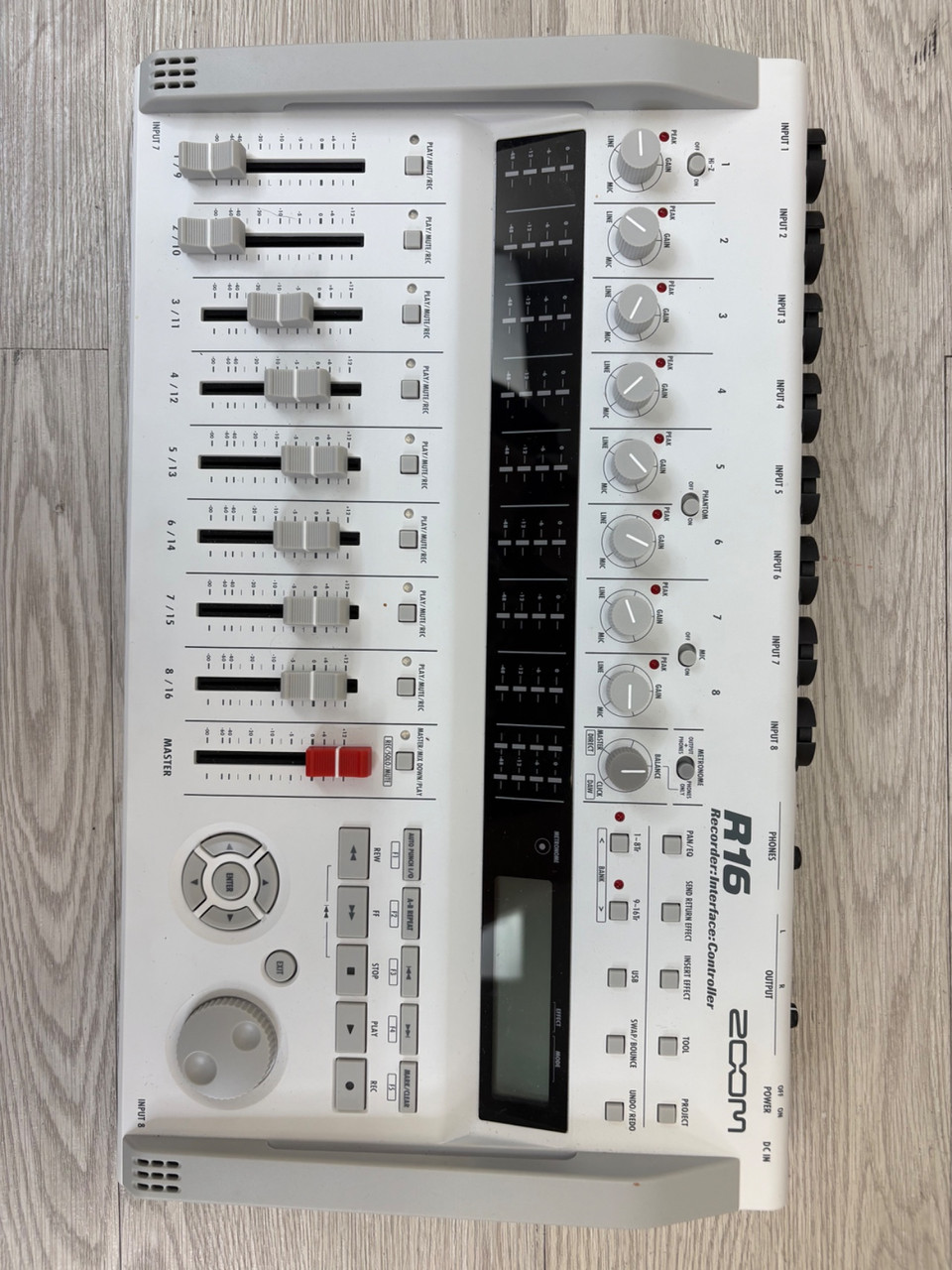 Used Zoom R16 RECORDER/INTERFACE/CONTROLLER Computer Interface 8+