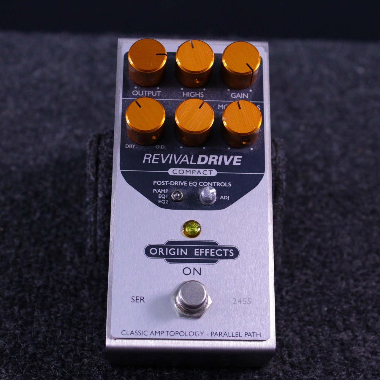 Used Origin Effects REVIVAL DRIVE COMPACT Overdrive Pedal