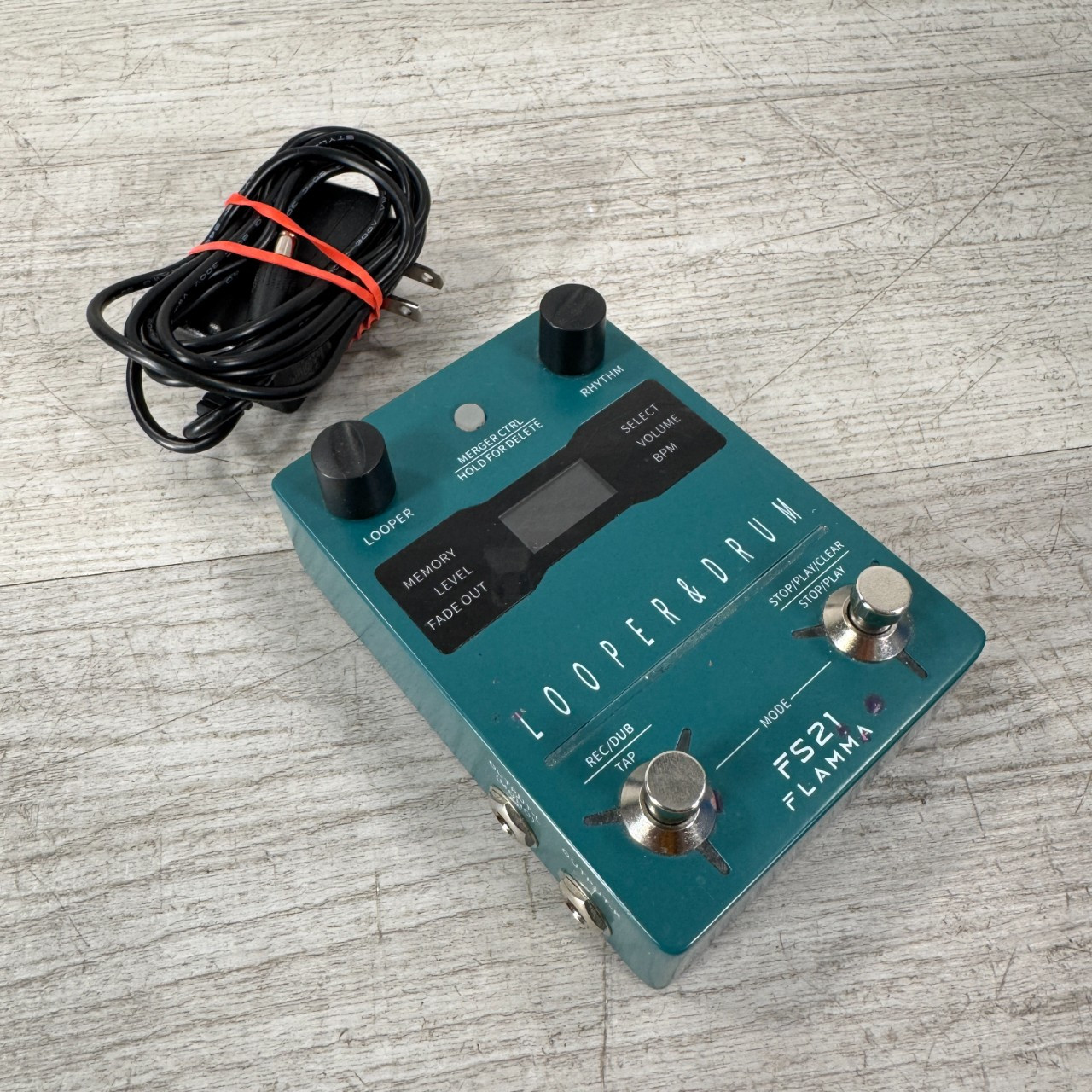 Used FLAMMA FS21 Stereo Guitar Looper Pedal and Drum Machine