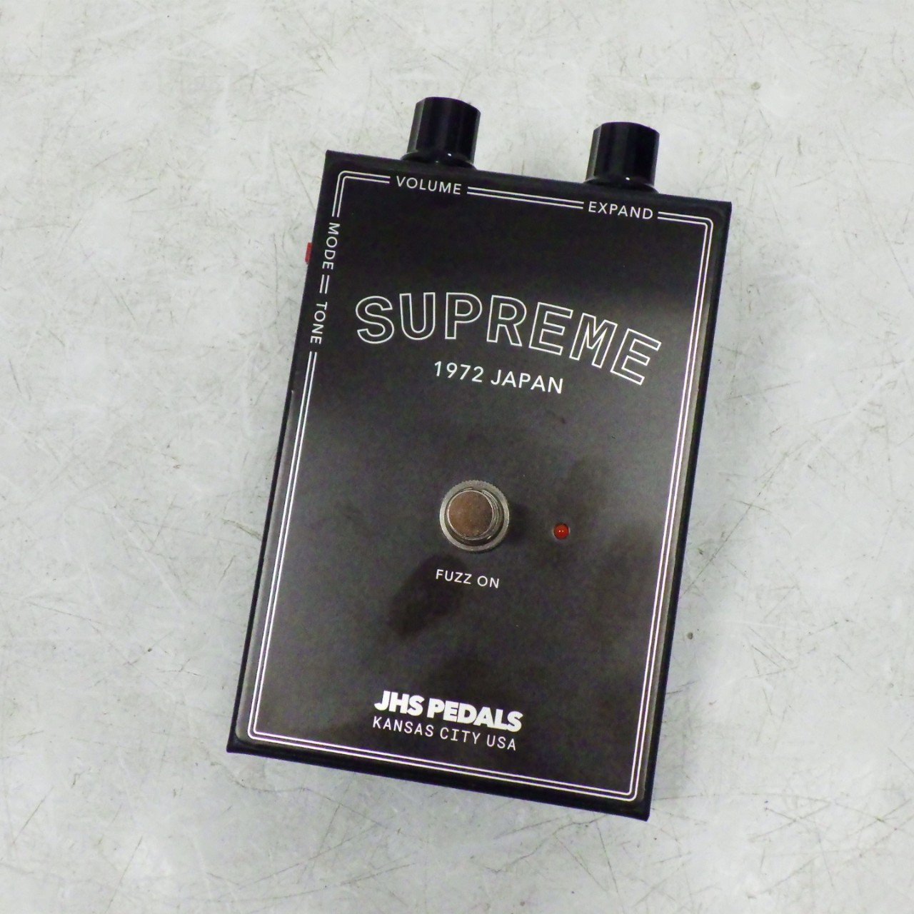 Used JHS Pedals 1972 SUPREME FUZZ Fuzz Pedal