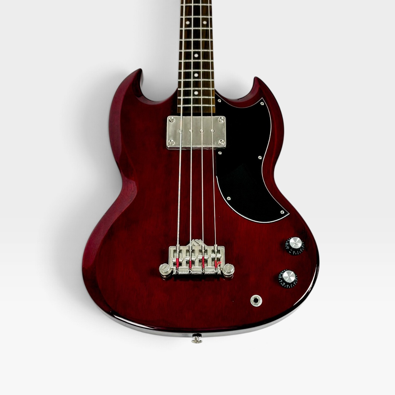 Used Epiphone SG Bass Guitar Red 4-String