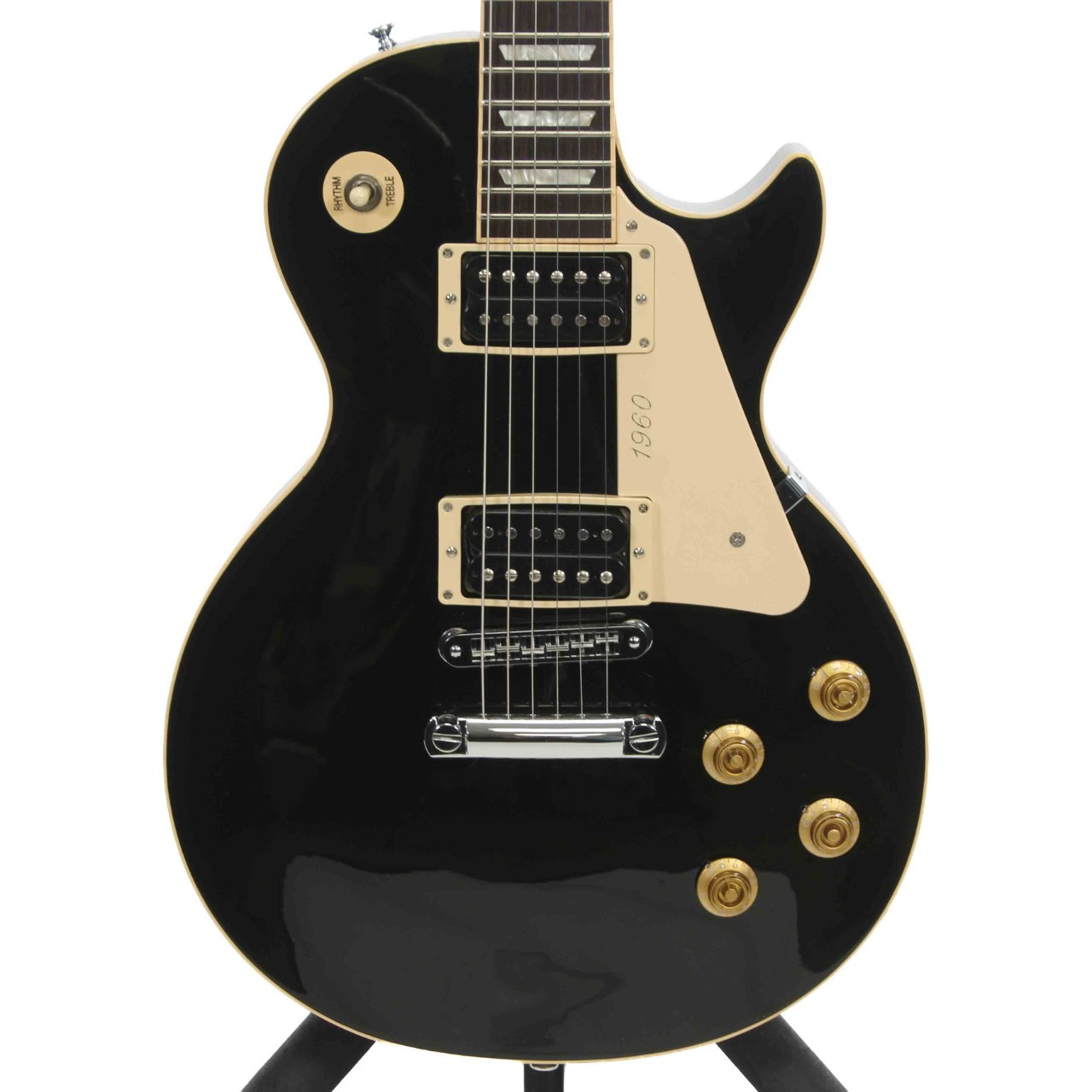 Used Gibson LES PAUL CLASSIC 1960 LP Type Electric Guitar Black 6