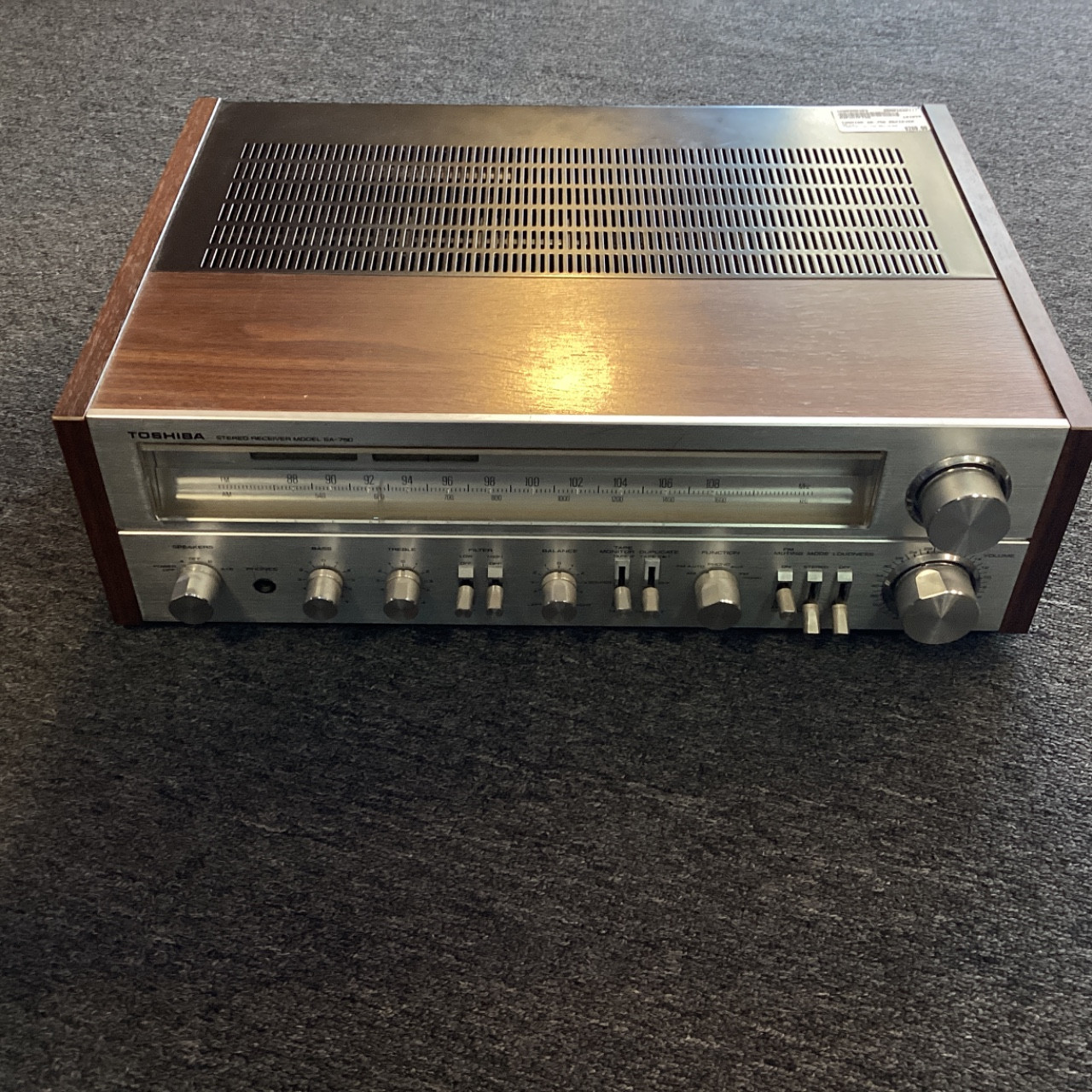 Used TOSHIBA SA-750 RECIEVER Pro Sound Product
