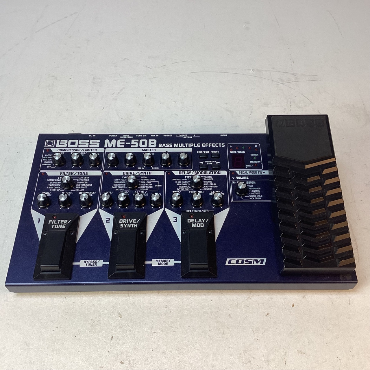 Used Boss ME-50B Floorboard Amp Modeling + FX
