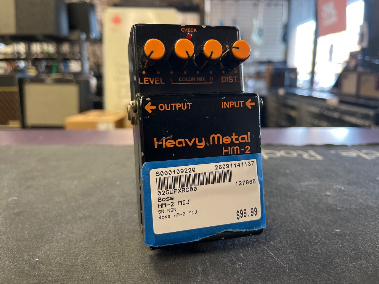 Used Boss HM-2 MIJ Distortion Pedal