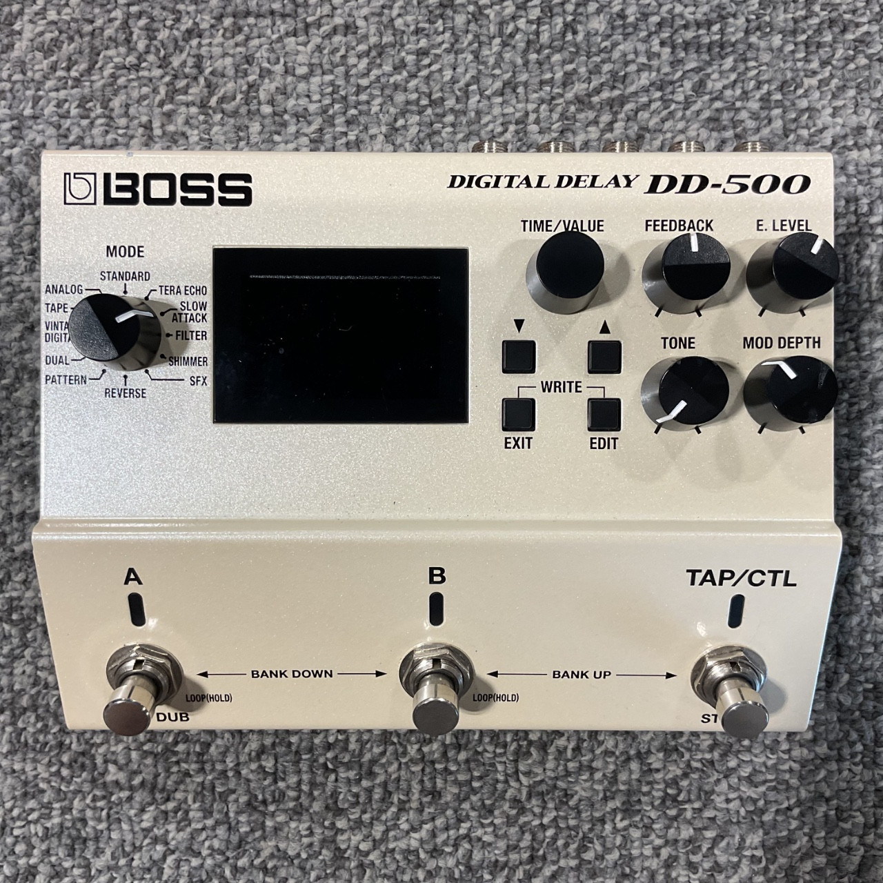 Used BOSS DD-500 DIGITAL DELAY Guitar Pedal