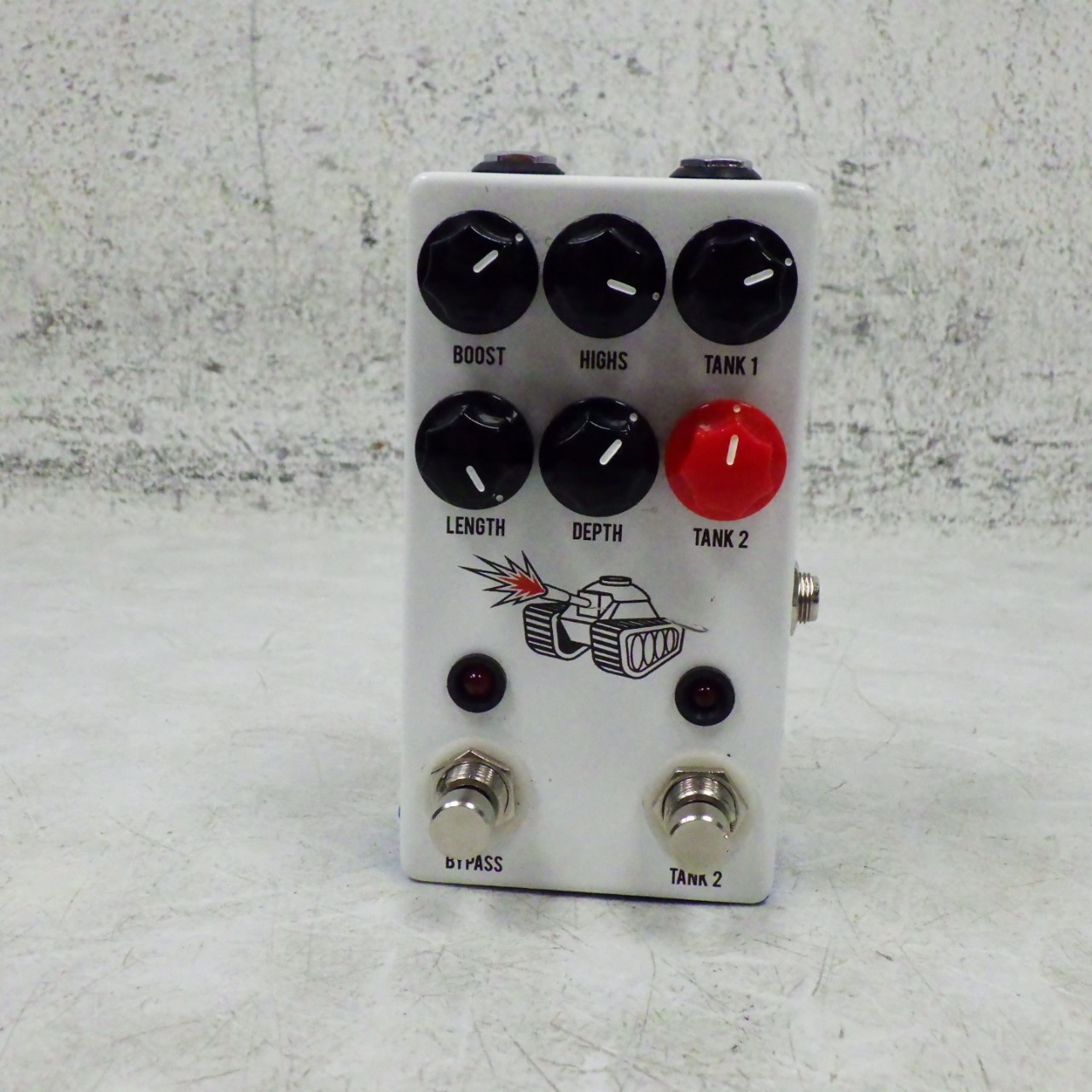 ギター JHS Pedals Spring Tank Used JHS Pedals SPRING TANK WITH TRS-2TS CABLE Reverb Pedal