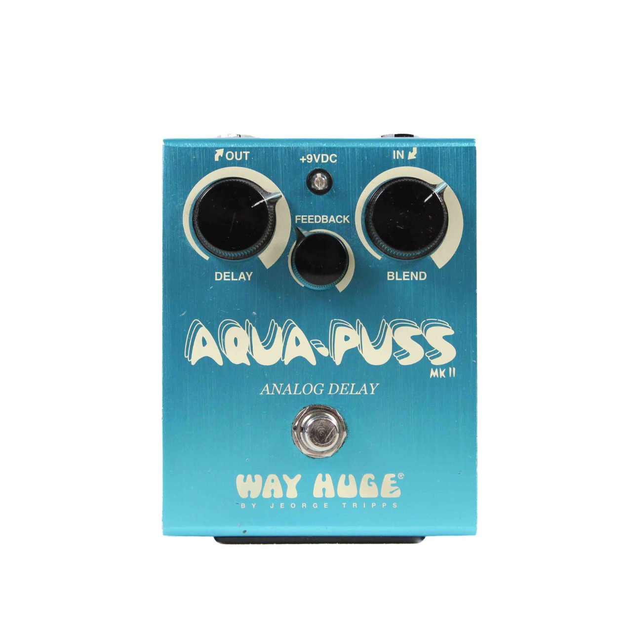 Way Huge Aqua-Puss MKⅡ Used Way Huge AQUA PUSS MKII Delay Pedal