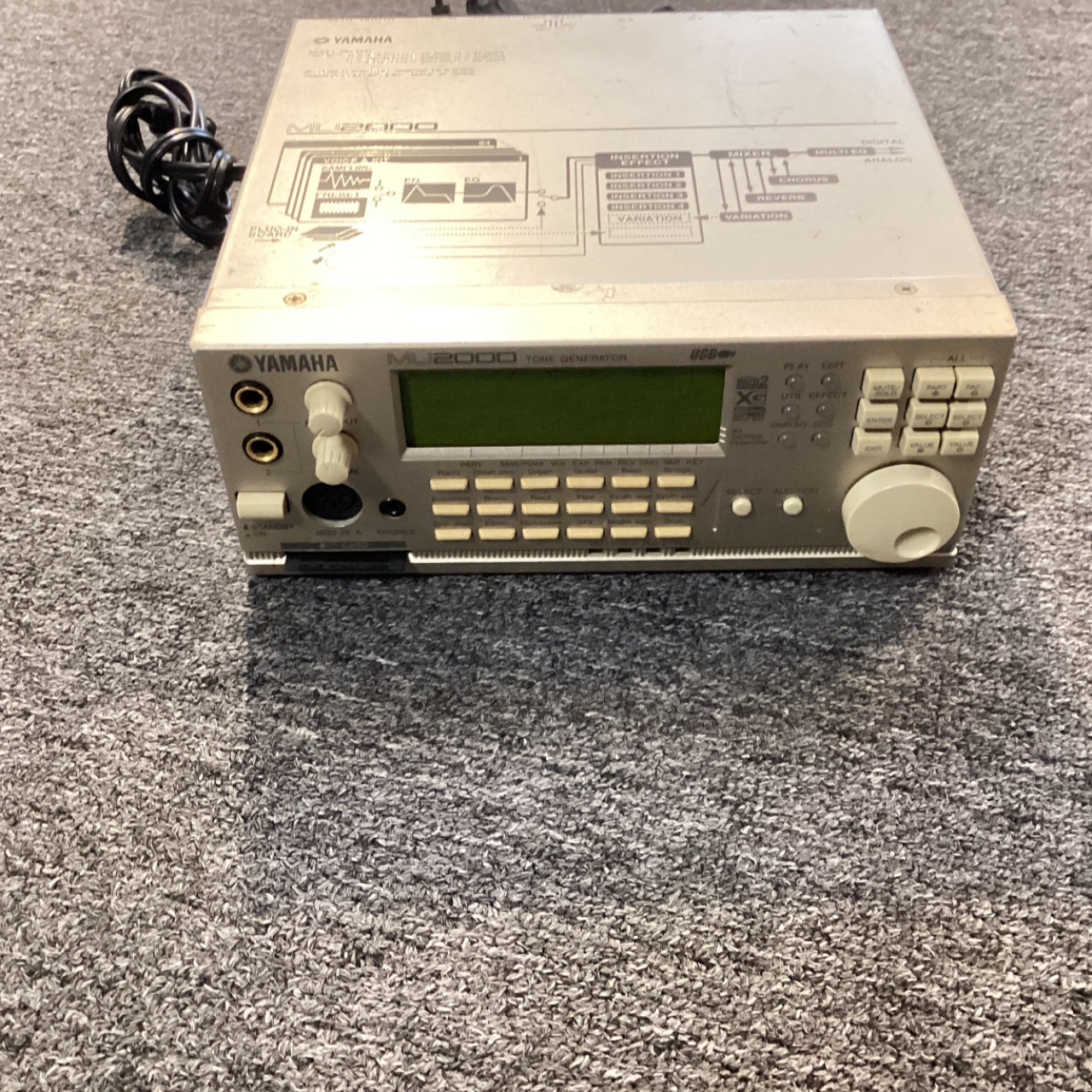 YAMAHA MU2000 Yamaha MU2000 Tone Generator with EX firmware