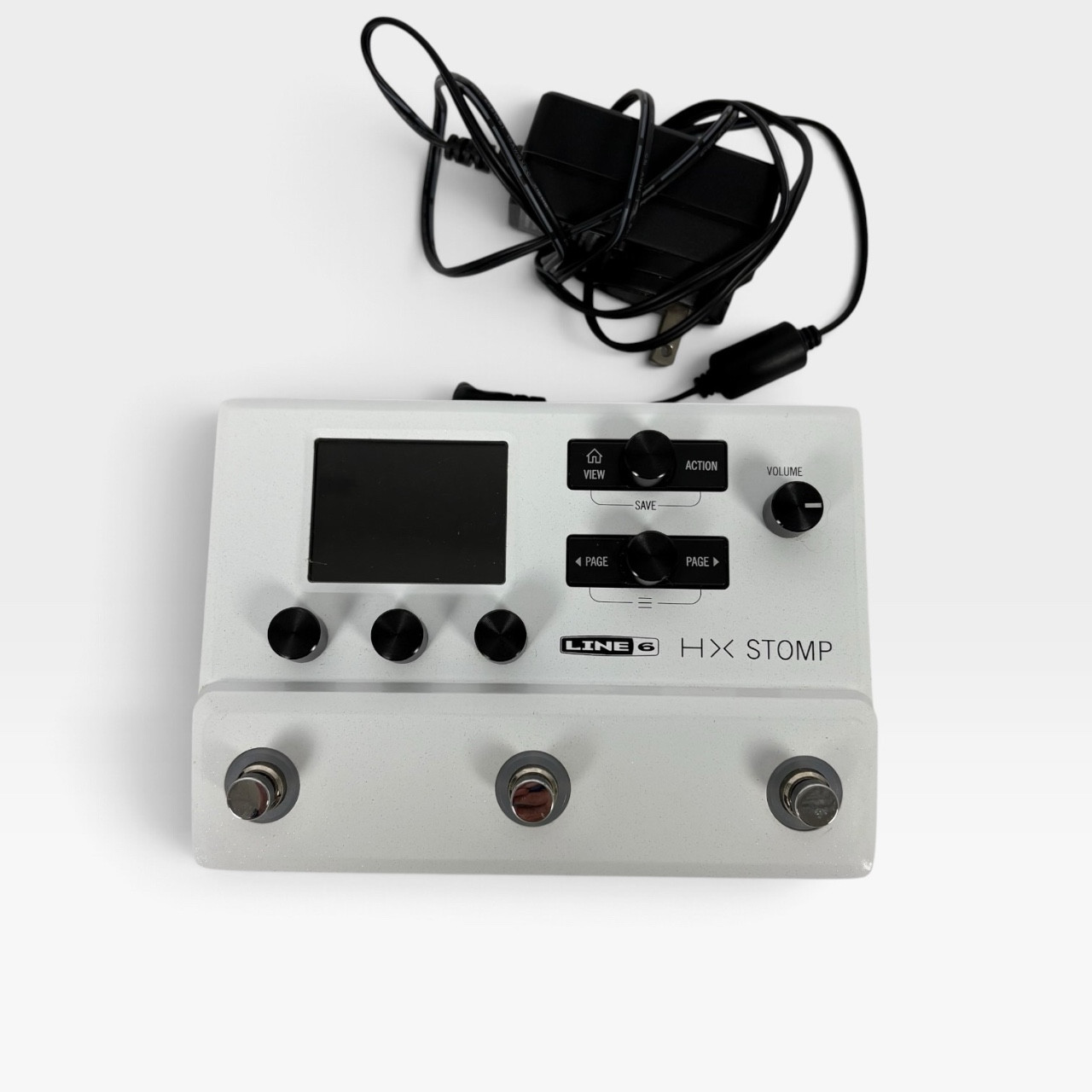 Used Line 6 HX Stomp Limited Edition White Multi Effects Processor