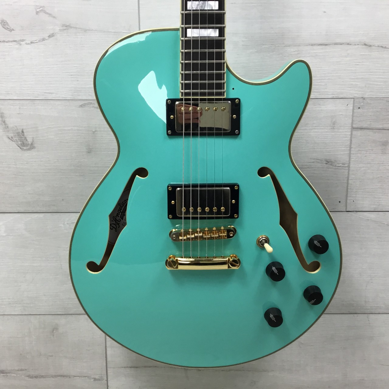 Used D'Angelico EX-SSCB SEAFOAM KOREA Semi-Hollow Electric Guitar Other ...