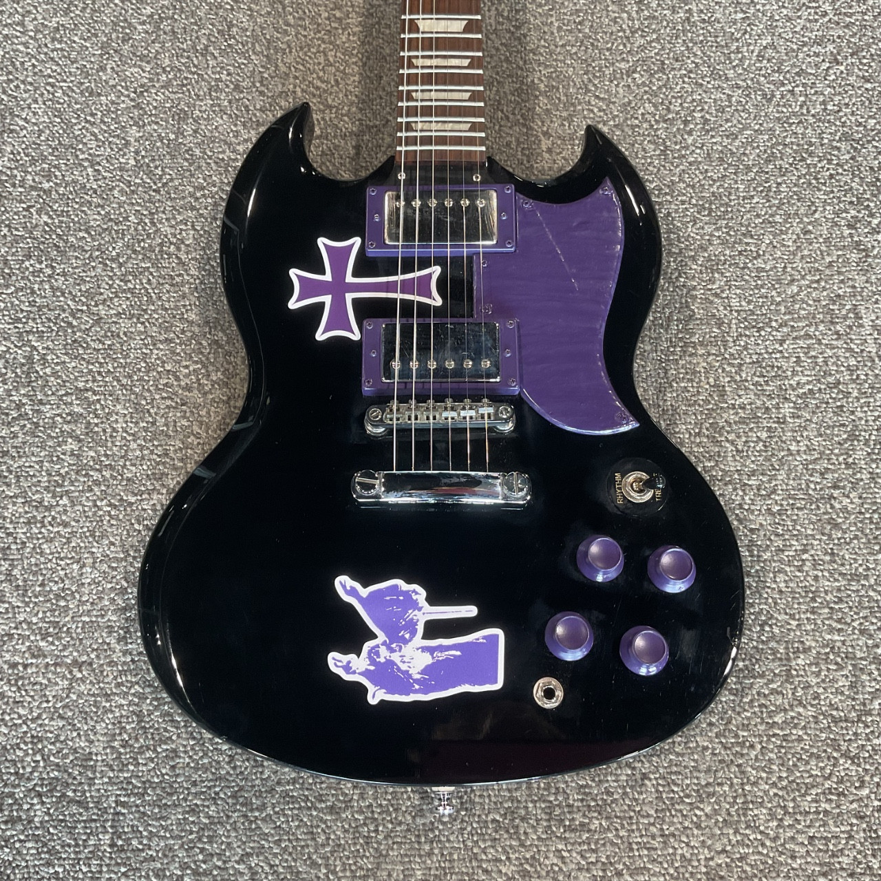 Used EPIPHONE SG G-400 Electric Guitar (MODIFIED + REWIRED)