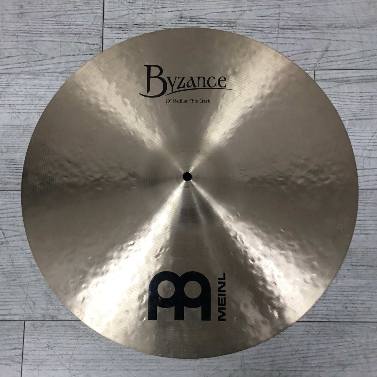 Used Meinl BYZANCE TRADITIONAL MED TH CR 19 1659G Crash Cymbal 19