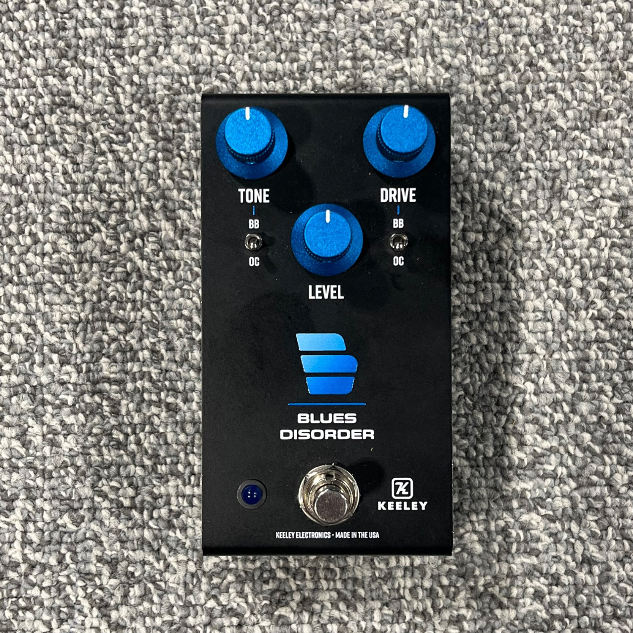 Used KEELEY BLUES DISORDER Guitar Overdrive Pedal