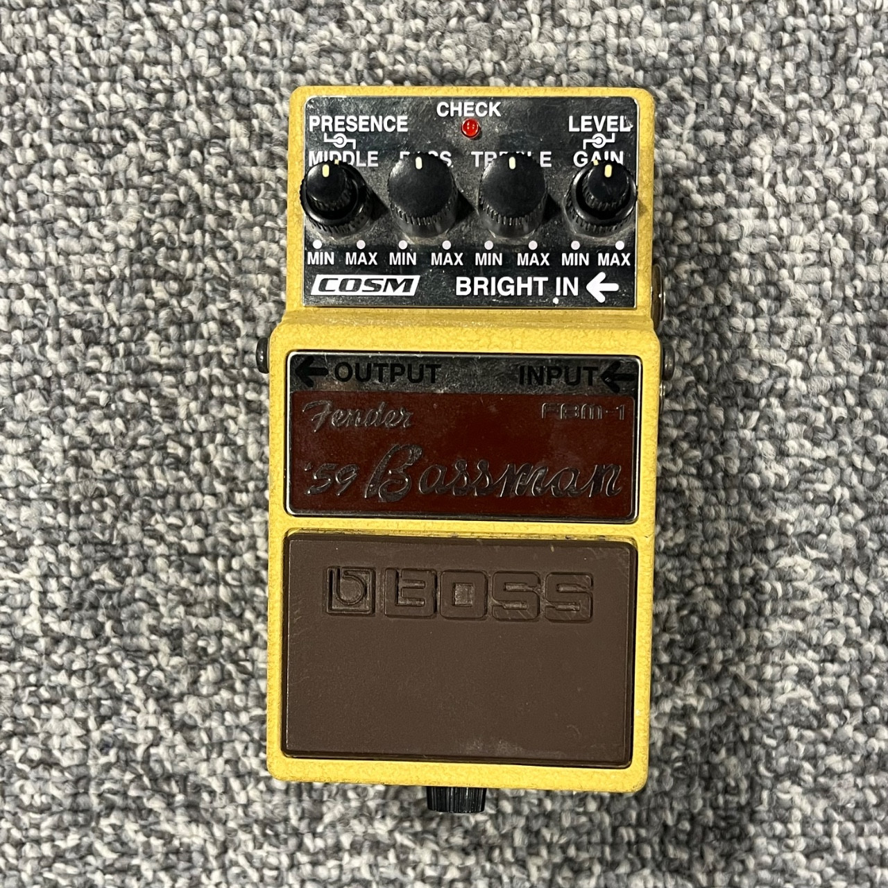 Used BOSS FBM-1 '59 FENDER BASSMAN Guitar Pedal