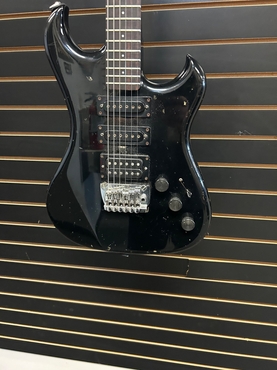 Used Westone SPECTRUM SX S Type Electric Guitar Black 6-String