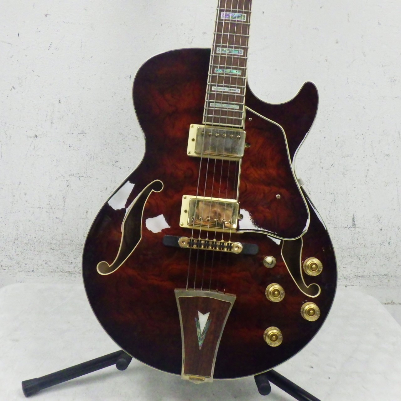 Used Ibanez ARTCORE AG95-DBS Semi-Hollow Electric Guitar Wood 6-String