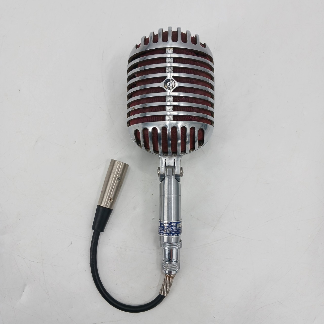 【値下げ！】40年代 SHURE 55 ファットボーイ ＆ ヴィンテージスタンド Used Shure 55 FATBOY UNIDYNE Vintage Microphone