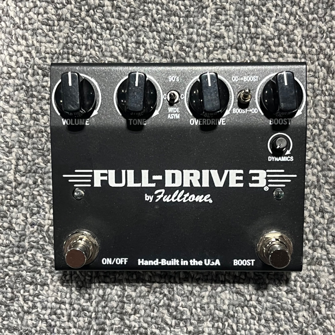 Used FULLTONE FULL-DRIVE 3 Guitar Overdrive Pedal