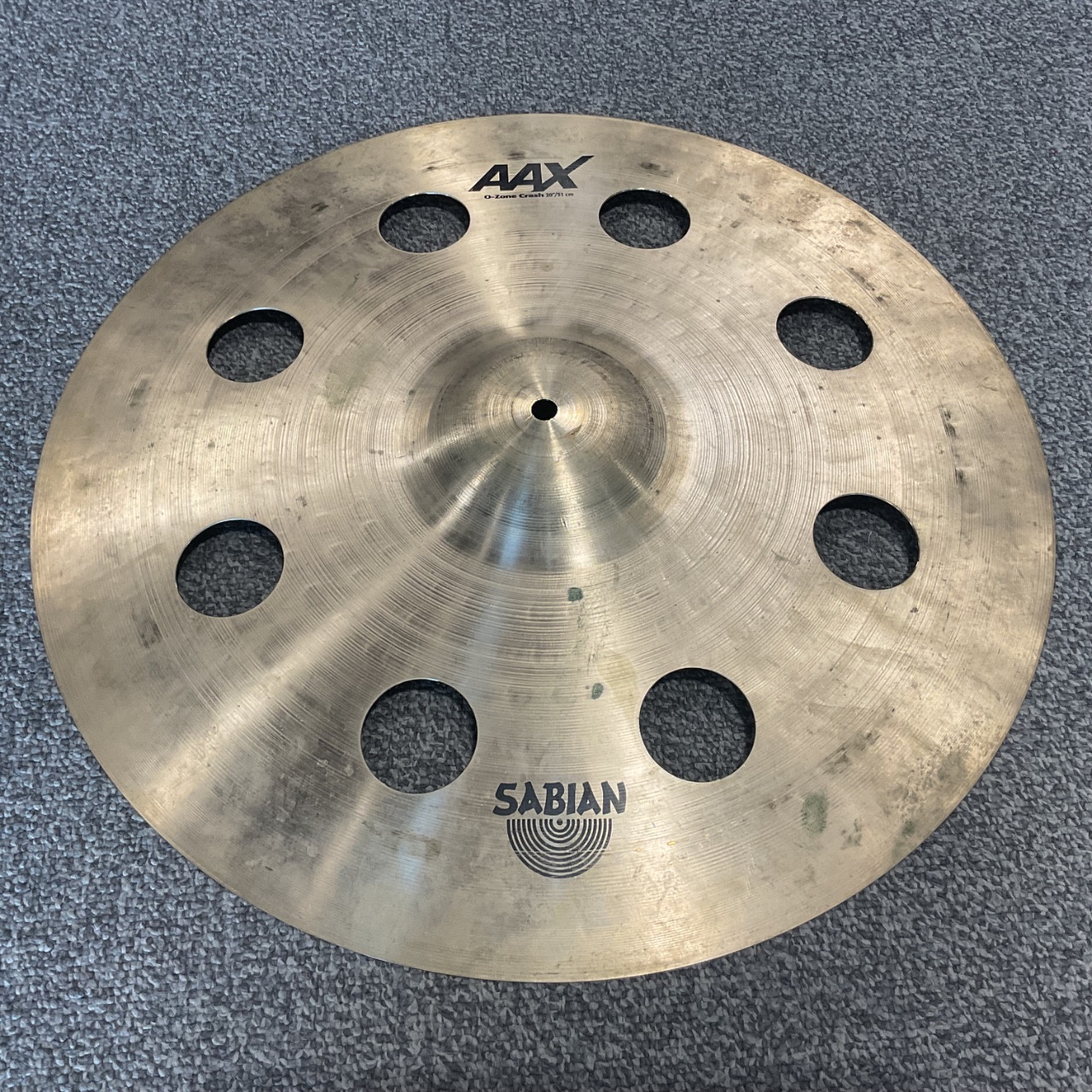 ATAC パッチ Used SABIAN AAX O-ZONE 20 INCH CRASH CYMBAL