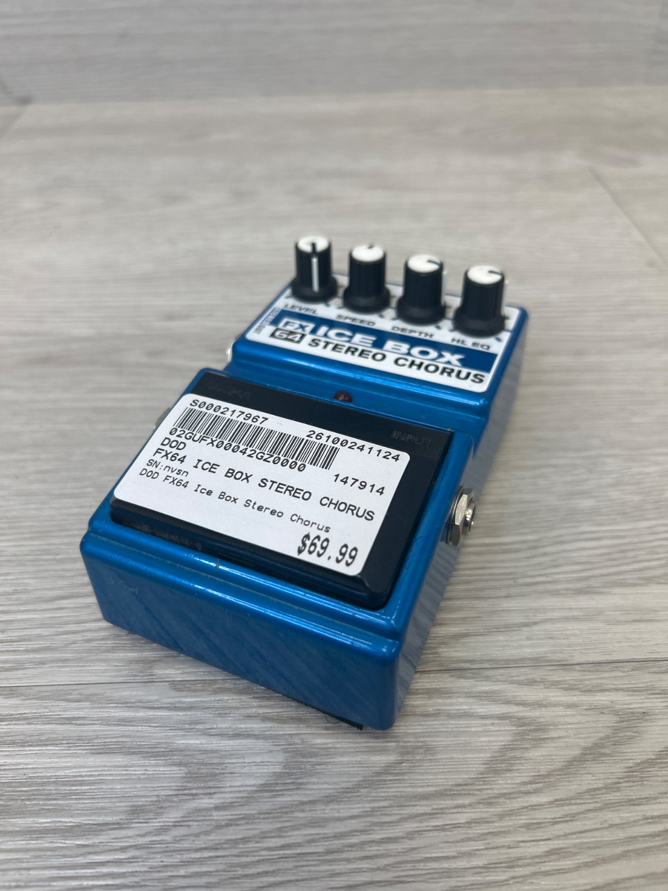 DOD エフェクター　 ICE BOX FX64 ステレオコーラス Used DOD FX64 ICE BOX STEREO CHORUS Chorus Pedal