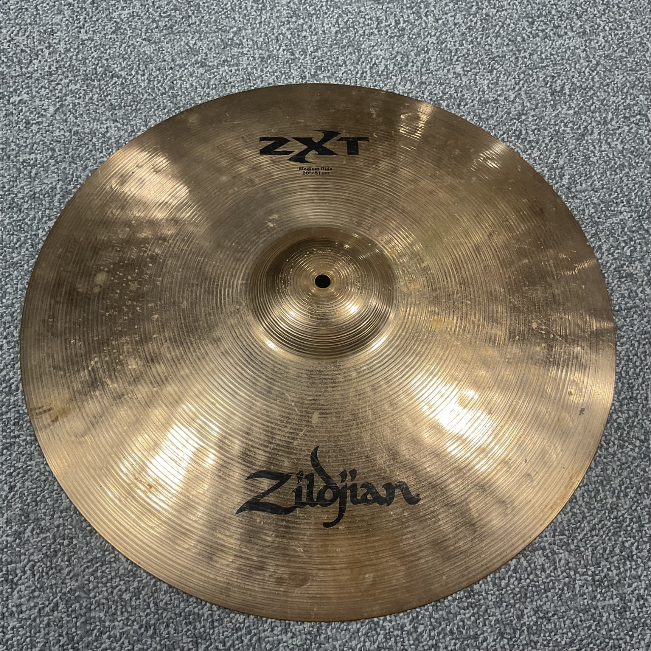 Used ZILDJIAN ZXT 20 INCH RIDE CYMBAL